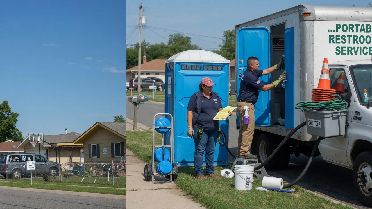 Portable Toilet Rental in New Lisbon, WI near me